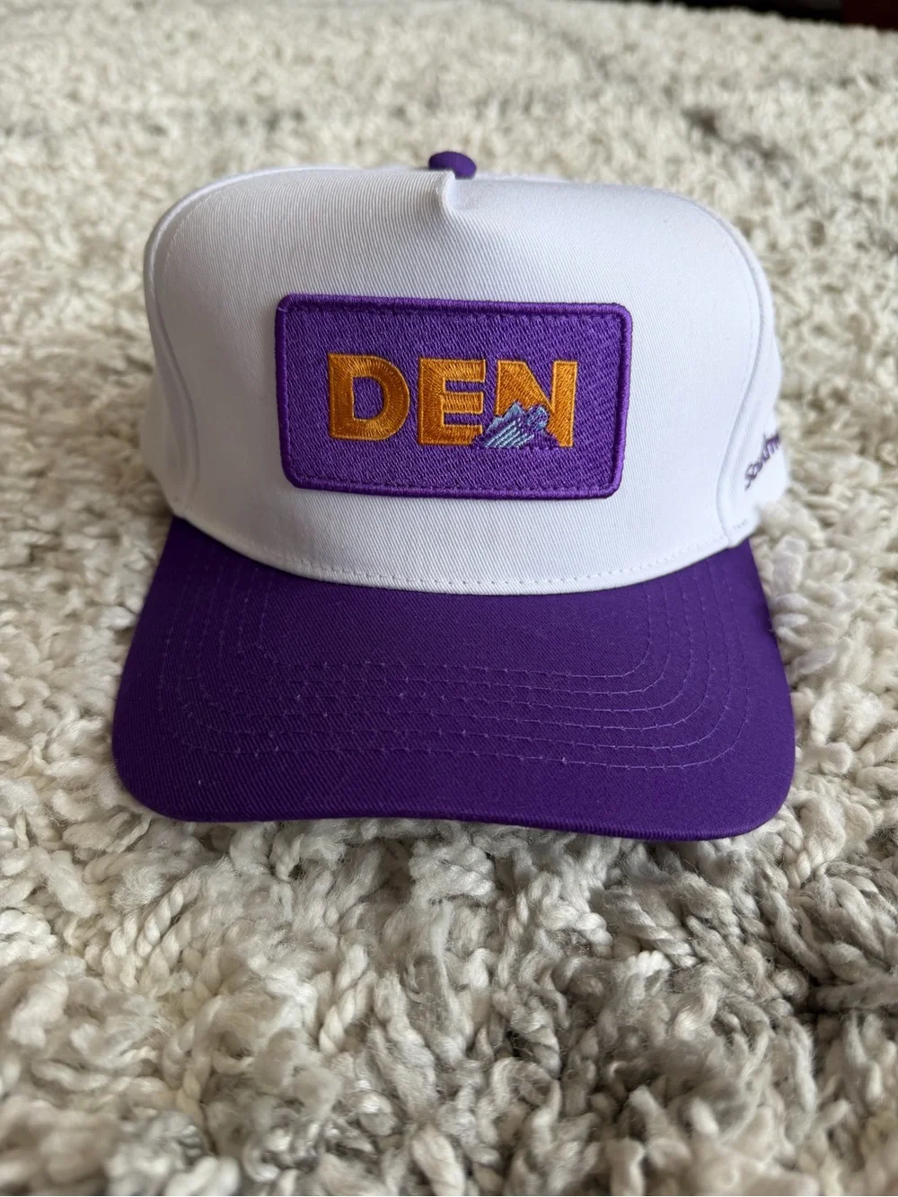 NWOT Colorado Rockies Trucker Hat + Pin
